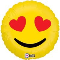 San Valentine Globo Emoji 18"