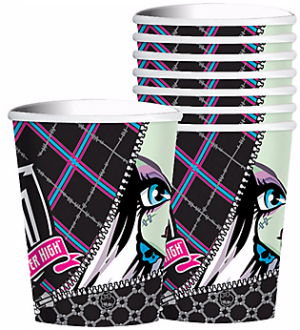 Monster High Vaso Cartón 9 onzas