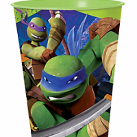 Ninja Turtles Vaso Plástico