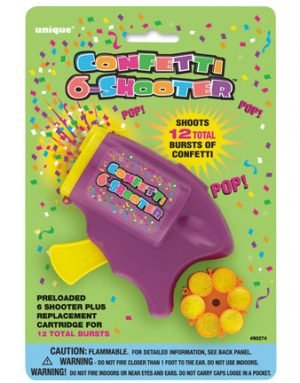 Pistola Confetti con 1 Repuesto Precio: ¢ 3.000,00