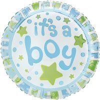 Globo Metalico 18" It's a Boy