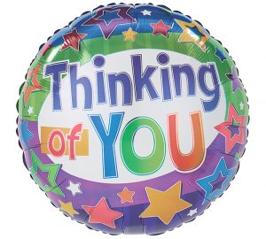 Globo Metalico 18" Thinking of You Precio: ¢ 2.400,00