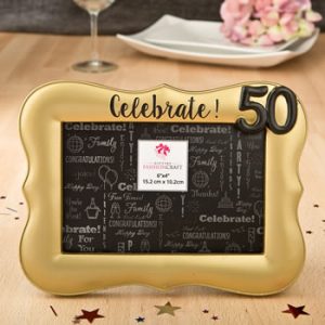 Aniversario Portarretratos Celebrate! 50