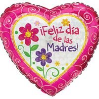 Globo 18" Feliz Dia de las Madres