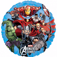 Avengers Globo Metalico Party Time Heredia