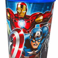 Avengers Vaso Plastico Party Time Heredia