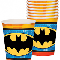 Batman Vasos Carton Party Time Heredia