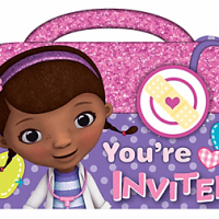 Doc McStuffins Invitaciones Party Time Heredia