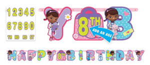 Doc Mcstuffins Banner Party Time Heredia