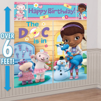 Doc Mcstuffins Wall Decoracion Pared Party Time Heredia