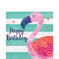 Piña-Flamingo Servilleta Cena