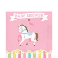 Baby Shower Carrusel Servilletas Grande