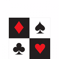 Casino Servilleta Bebida