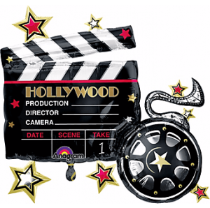 Hollywood Camera Globo Metalico