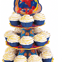 Spiderman Base Cupcake