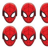 Spiderman Mascaras